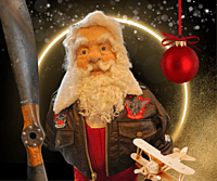 Aviator Santa With Propeller