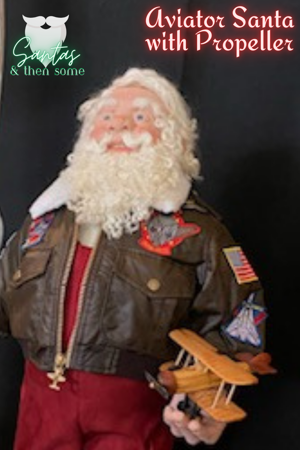 Aviator Santa With Propeller